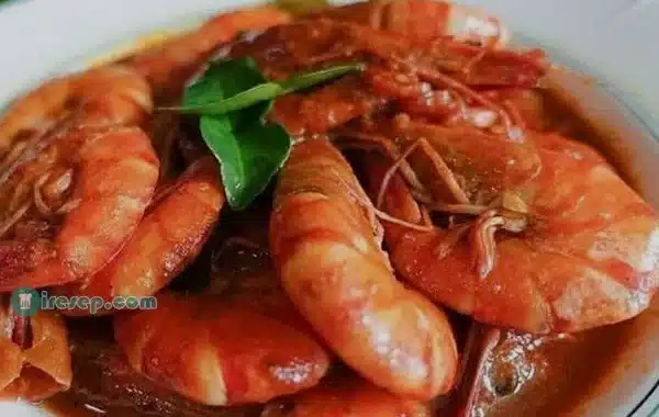 Resep Udang Saus Padang Ala Seafood