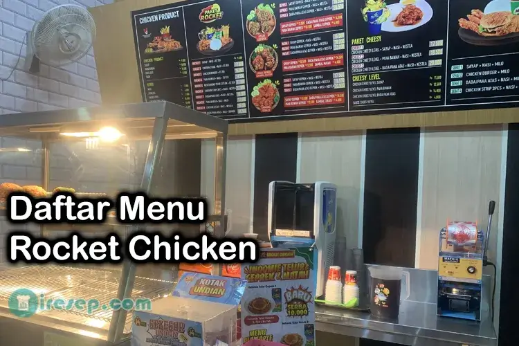 Daftar Menu Rocket Chicken Terbaru